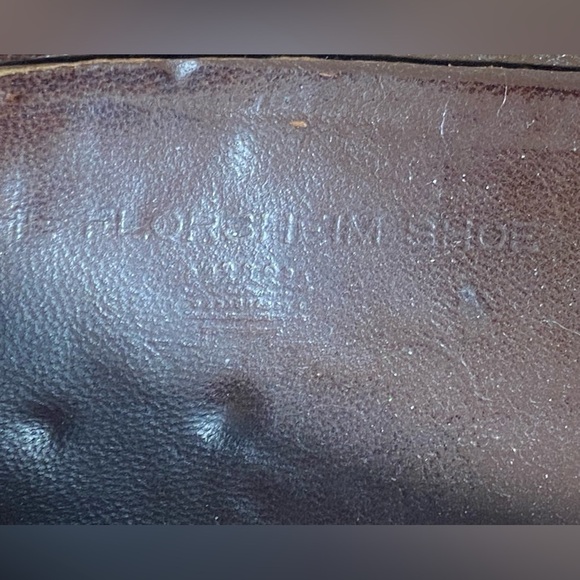 FLORSHEIM Imperial Loafer Mens Sz 11 Brown Dress Shoes Alligator Exotic Leather - Picture 9 of 12